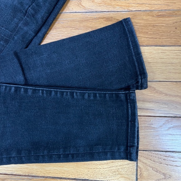 American Eagle black distressed ripped next level stretch hi rise jegging jeans - Picture 2 of 10